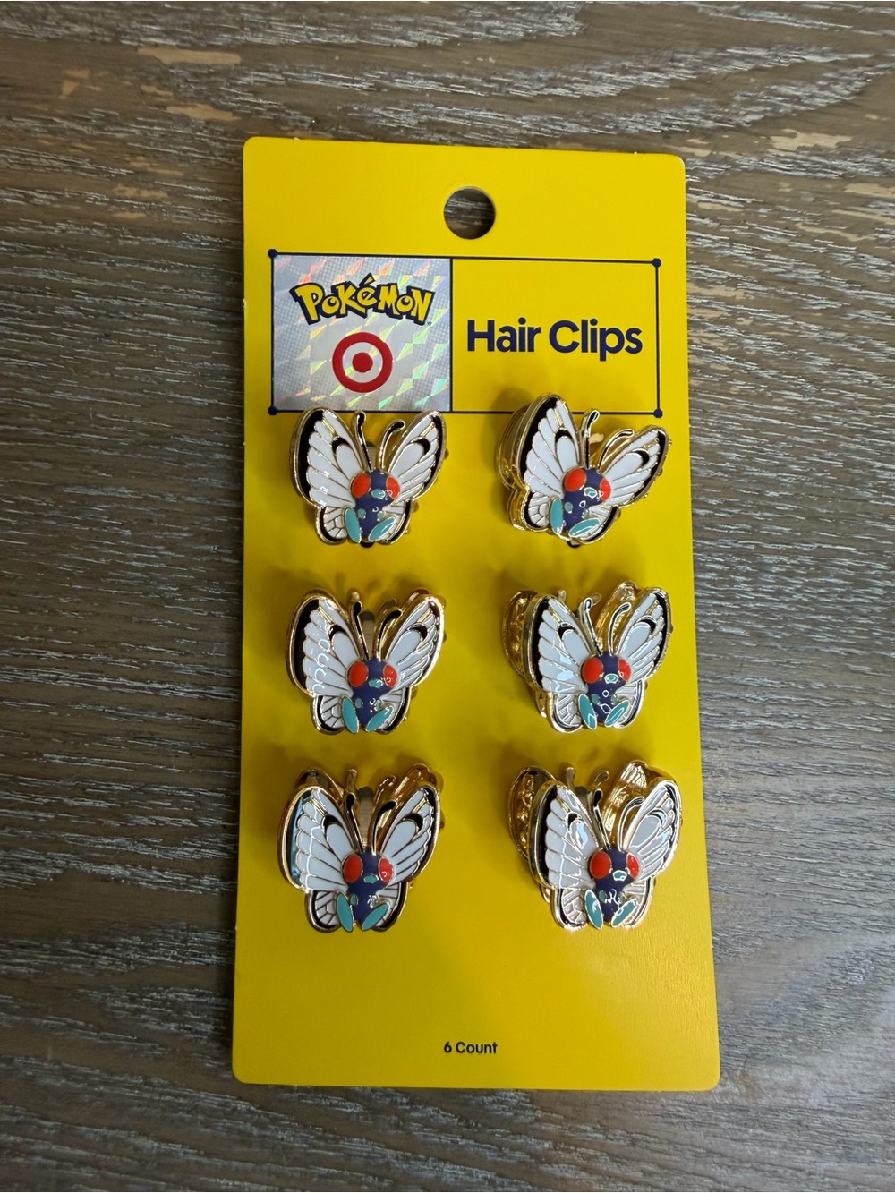 Butterfree Hair Clips 6pc - Pokémon x Target
